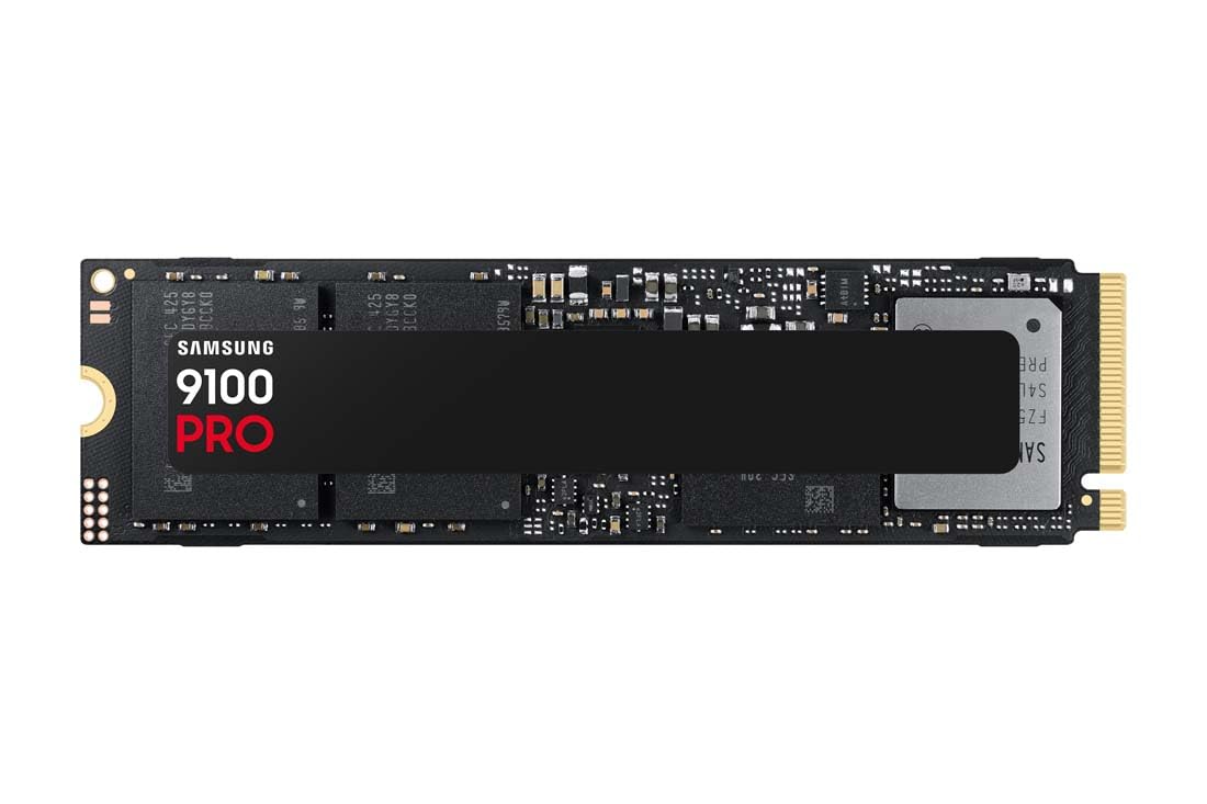 Samsung Samsung Memory MZ-VAP2T0BW 9100 PRO 2TB Internal SSD, PCIe 5.0 x4, NVMe 2.0, SSD Designed for Pros & Gamers, Compatible with PC