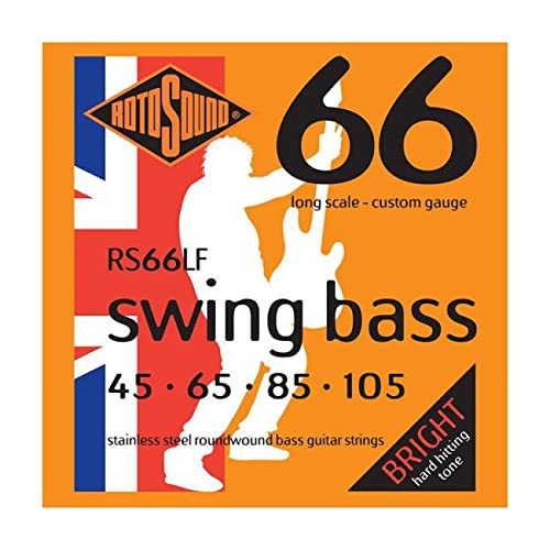 ROTOSOUND RS66LF Swing Bass 66 Custom 45-105 LONG SCALE GLx[X×2Zbg