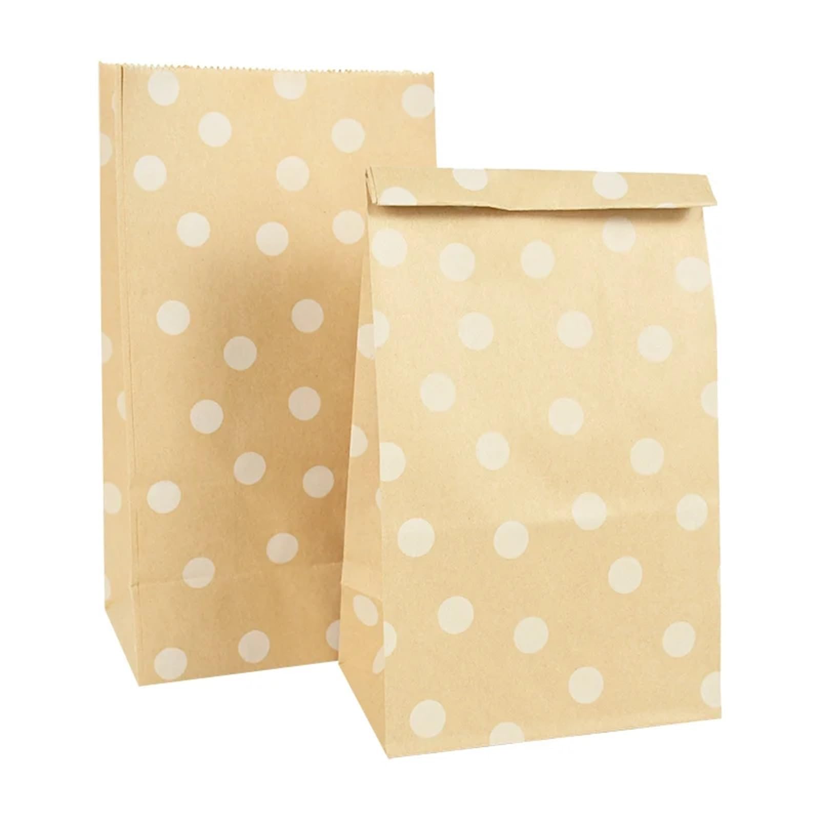 Paper Lunch Bags 100pcs Kraft Paper Gifts Bags Wedding Favors Candy Biscuit Snacks Food Packaging Storage Bag(Z01)