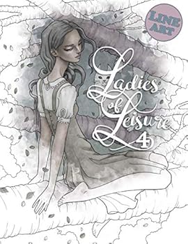 Paperback Ladies of Leisure 4: Line Art Book