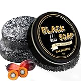 Sklight Gray Hair Reverse Bar, Black Soap For Hair Darkening, Mane Gray Reverse Bar shampoo for Men & Women, PH Balanced Gentle Scalp Cleansing & Moisturizing (2pcs)