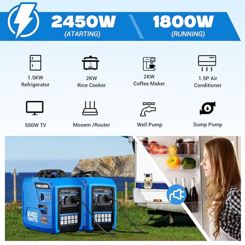 Portable Dual Fuel Silent Inverter Generator