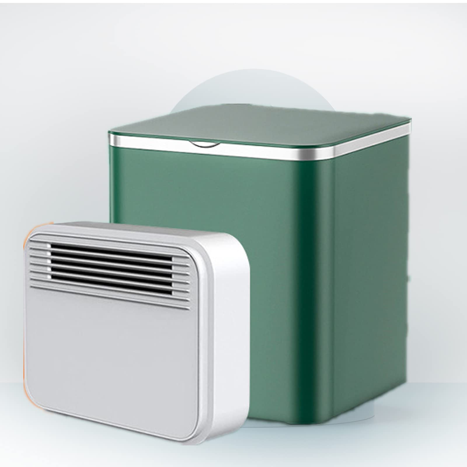 Mini Lavadora Portátil 4.5L Turbo Compacta Lavadora con Elimina La Suciedad, Temporizador para El Hogar, Viajes, Camping, Apartamentos, Dormitorios, RV, Negocios, Verde (Verde + Secadora)