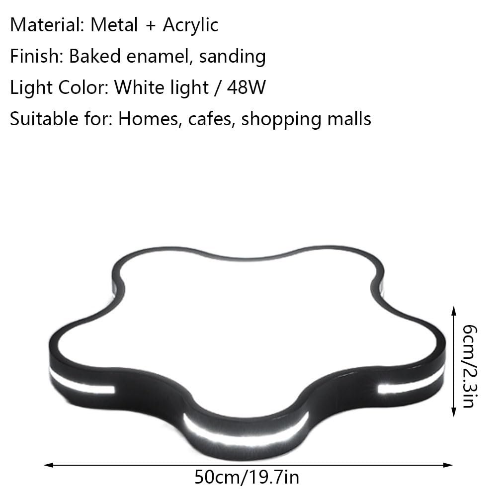 Lámpara De Techo LED De Luz Blanca Fría De 6500 K Luminaria De Techo