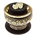 Alternative Imagination Premium Copal Burning Kit (with Tibetan Incense Burner or Brass Screen Burner) (Black Brass)