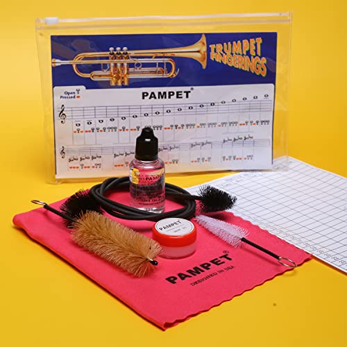 PAMPET Trumpet 케어 Kit Best than other include Valve Oil More all you