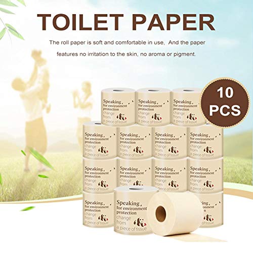 Preisvergleich Produktbild KlopapierToilettenpapier Wc Papier Tolettenpapier Toilettenpapier 3-lagig Klopapier 3 LagigBadezimmer Küche Toilette Seidenpapier Abbaubares Rollenpapier - Für Werkstatt Restaurant Weiß