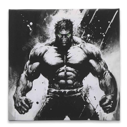 Open Road Brands Marvel The Incredible Hulk Gallery Toile décorative murale pour chambre à coucher ou salle de cinéma