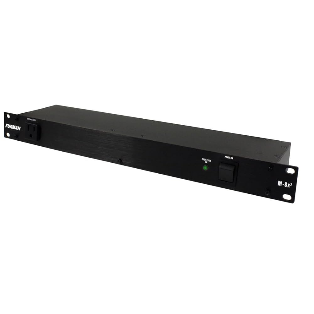 【良品】FURMAN M-8X2 ラックマウント電源タップ ファーマン Furman M-8X2 Merit Series 8 Outlet Power Conditioner and