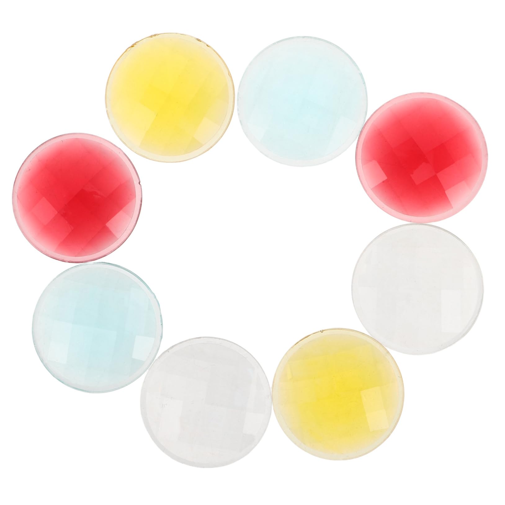 NAMOARLY DIY Kaleidoscope Making Kit 8pcs High Definition Plastic Lenses Prisms for Boys and Girls Toys