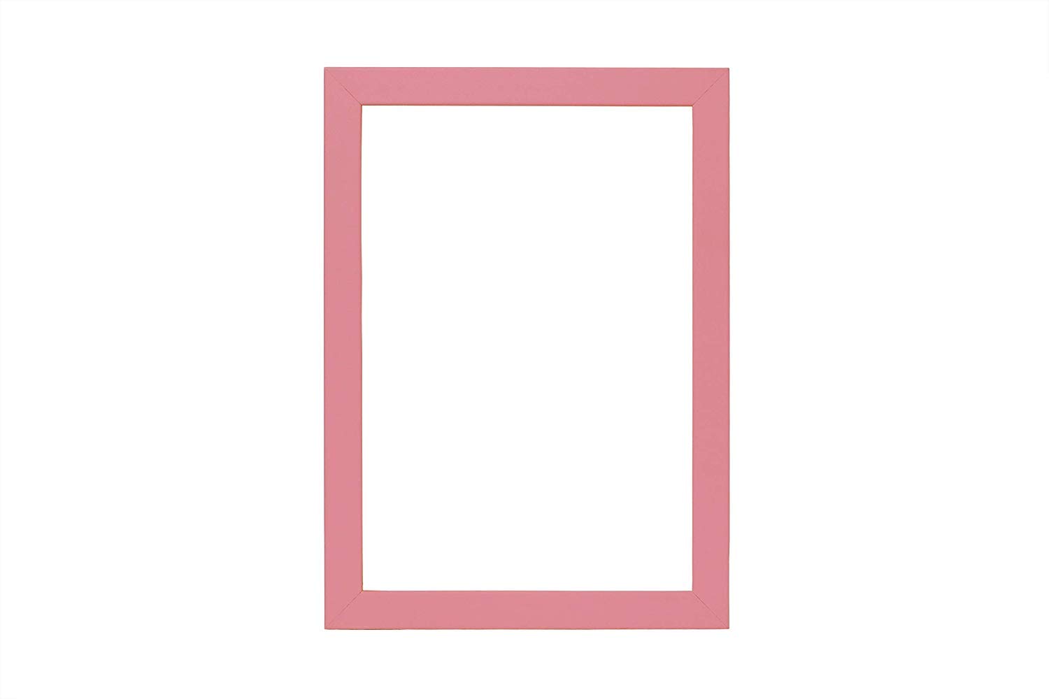 Memory Box Rainbow Premium Wood Range Picture/Photo/Poster frame with Real Glass - (22.9 x 15.2cm) Baby Pink 9" x 6"