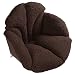 Hughapy Support Waist Backrest Pad Seat Cushion Cashmere Wool Keep Warm, Best Cushion for Home/Office Chair, Car Seat, Recliner (Coffee)