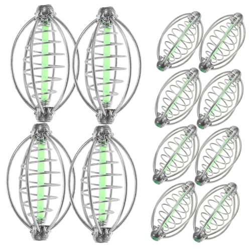 JOINPAYA 12pcs Fishing Bait Cages Portable Carp Feeder Fishing Gear for Outdoor Activities Resistant and Safe for Use Present