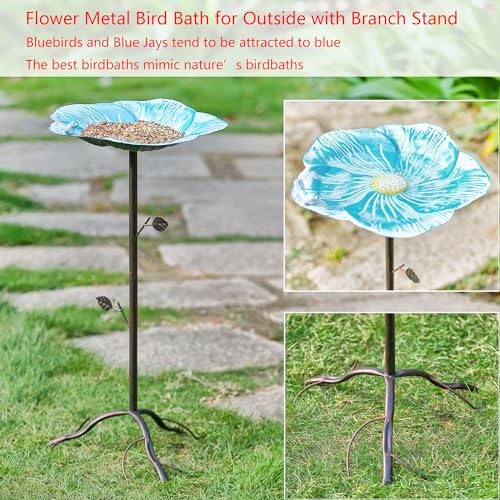 Banheira para pássaros com gancho de aço inoxidável, comporta até 900 g de semente, formato de cúpul