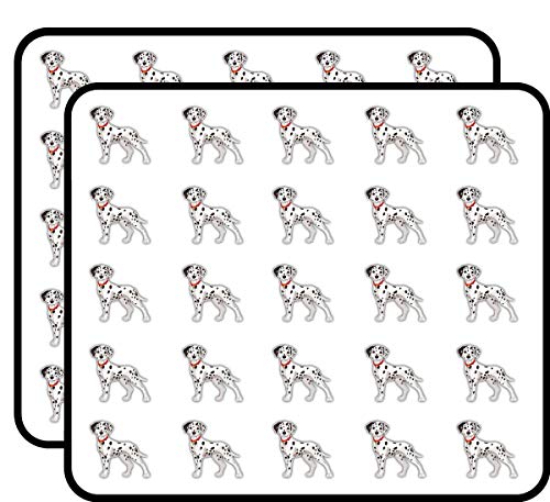 Dalmatian Breed Dog Decorative Scrapbooking Sticker Waterproof Vinyl Stickers for Water Bottle Laptop & Phone Case 50 Pack