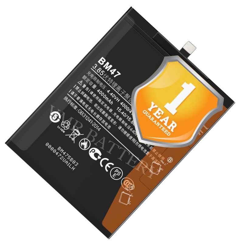 Image of Original BM47 Battery Compatible with Xiaomi Redmi 3 (2015816) | Redmi 3s (2016031) | Redmi 3X | Redmi 3 Pro | Redmi 3s Prime | Redmi 4 (4X) (2016060, 2016090, MAG138, MAE136) - 1 Year Warranty K7