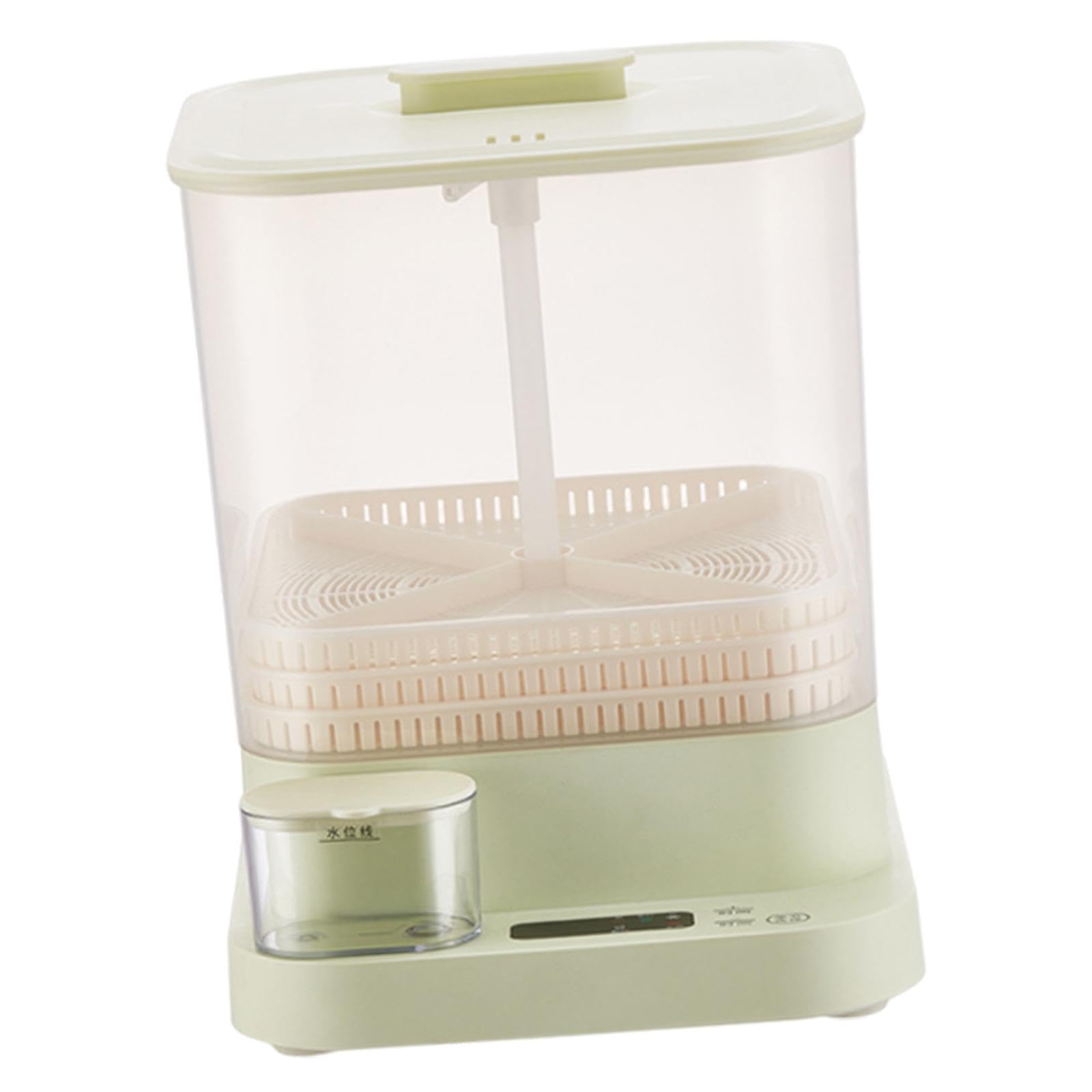 perfk Machine à germer Les graines de soja, kit de Germination, Appareil Intelligent et Polyvalent pour la Maison, 3 Modes saisonniers, yaourtière pour