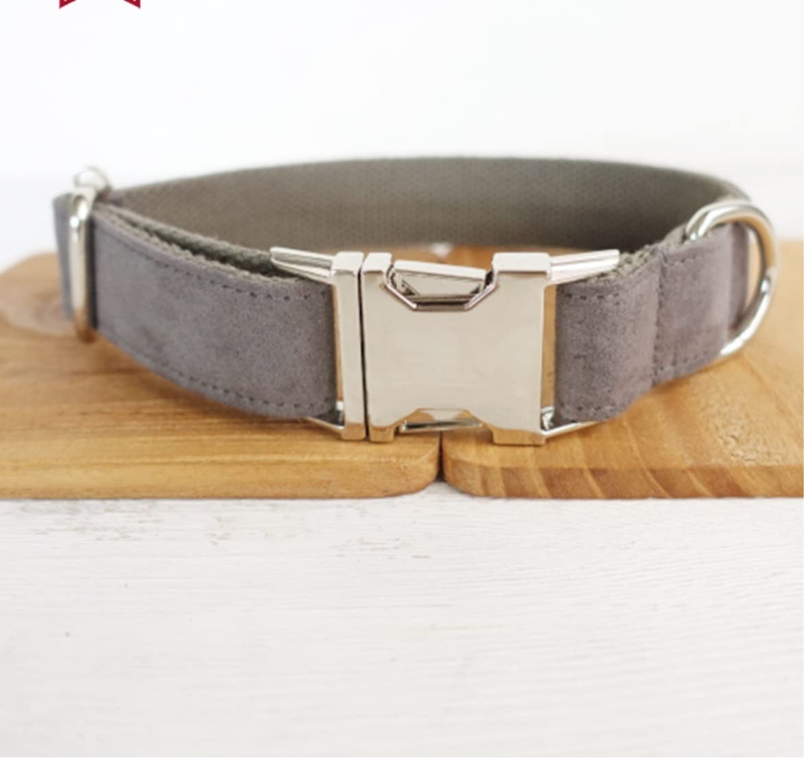 Correa Perro Correr Collar de Perro Correa clásico Ajustable Personalizado Durable Suave Pajarita Mascota Regalo Antideslizantes Reforzada(49-55cm)