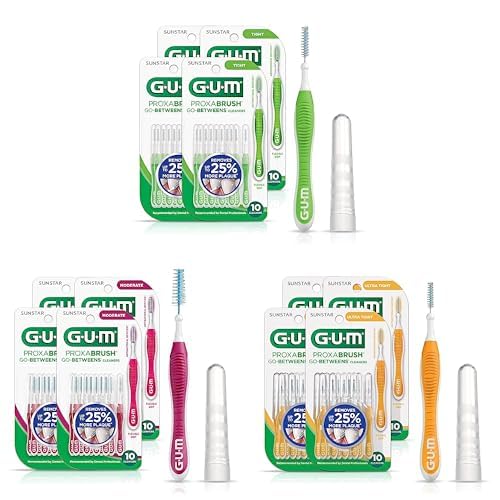 Bundle of GUM Proxabrush GoBetweens Tight 10ct (4Pk