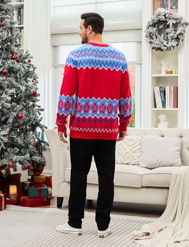 Disney Stitch Christmas Family Matching Snow Sweater Funny Holiday Long Sleeve Crew Neck Pullover Tops Festival Party Sets4