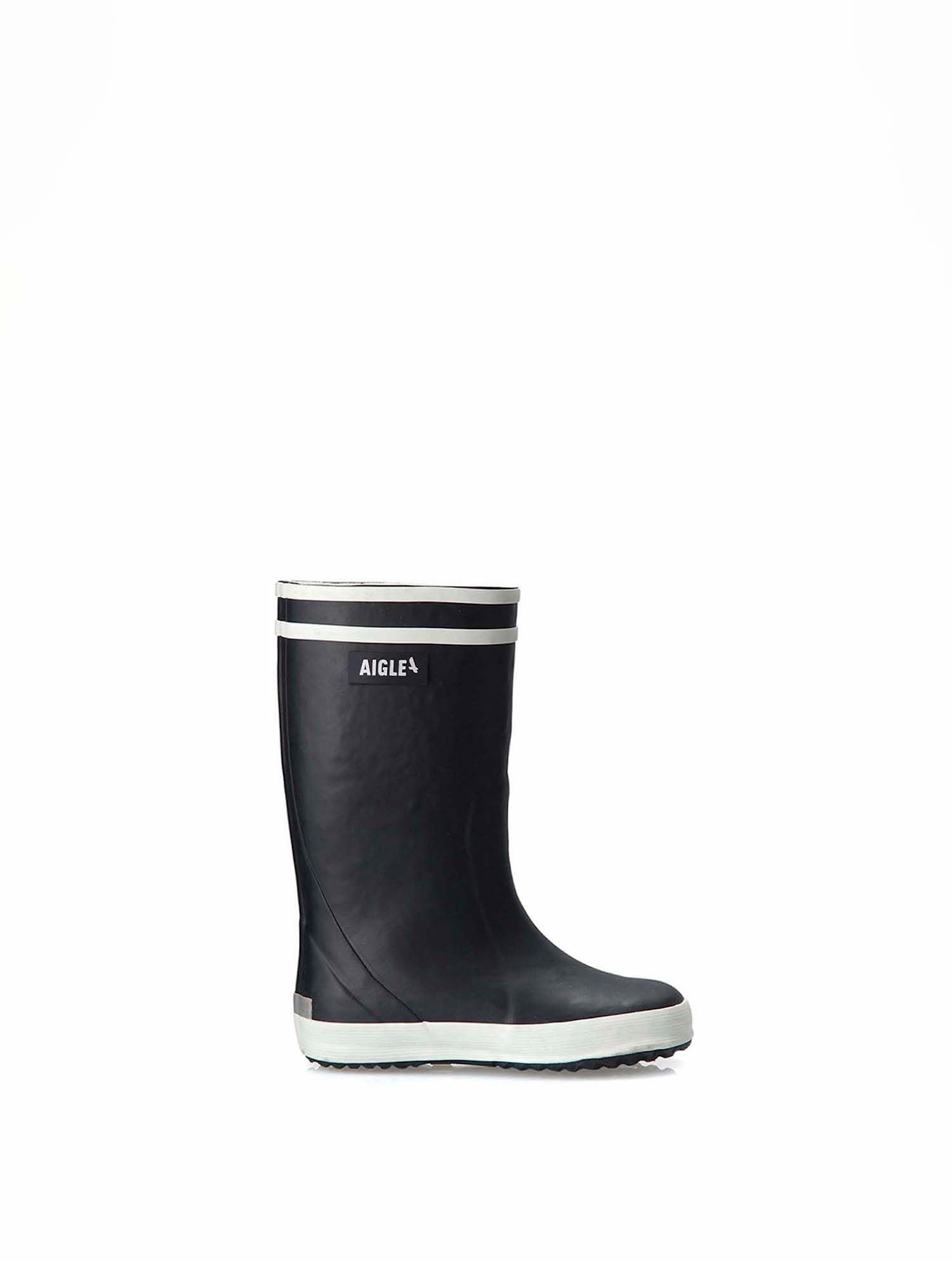 Aigle Mixte enfant Lolly Pop Fur 2 Botte de pluie, Marine, 27 EU