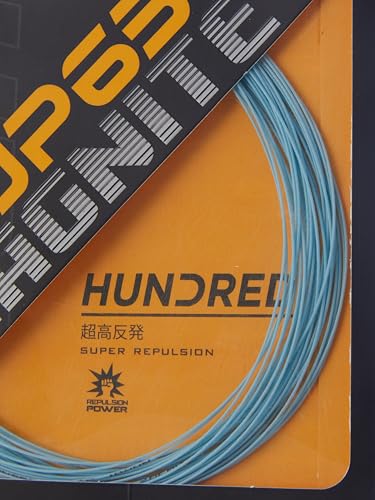 Image of Hundred JP65 Magnite Badminton String | 0.65 mm High Repulsion & Control | Premium Hitting Sound | Excellent Shock Absorption & Durability