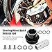 360° Steering Wheel Quick Release Disconnect Hub Kit with Bolts and Washer