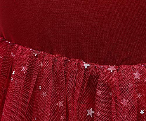 TTYAOVO Ragazza Vestiti Lungo Maniche Bambini