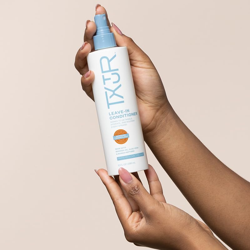 Miniatura 6 de Acondicionador de reparación sin enjuague, desenreda, fortalece y nutre mientras añade brillo intenso y suavidad, fórmula ligera mantiene los rizos