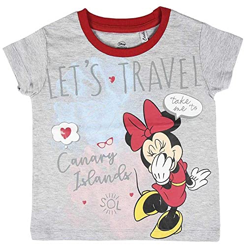 Cerdá Camiseta de Manga Corta Modelo Camiseta Corta Single Jersey Minnie Marca