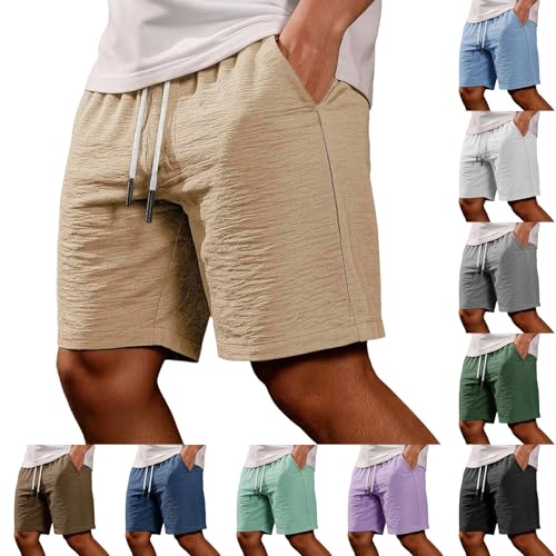 Short d'été homme ample avec poches style élégant