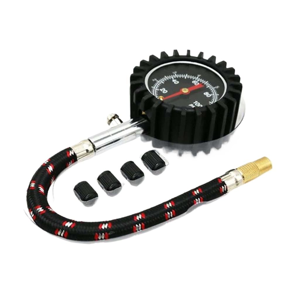 Manomètre pour pneus 0-100 PSI compatible avec les véhicules automobiles