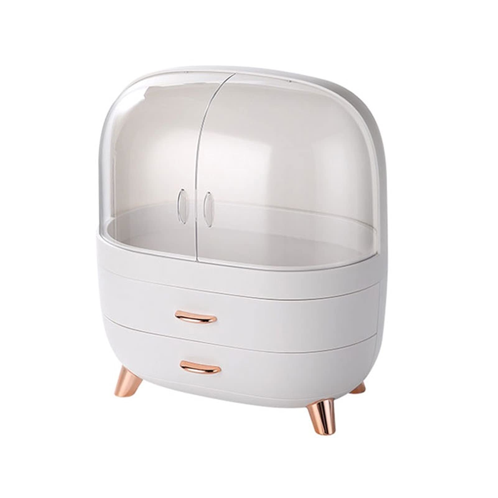 HDBCYUAZ Cosmetic Storage Box Desktop Large capacity Lipstick Skin Care Product Shelf Dressing Table Bathroom Rack(S)