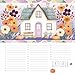 Alpha Edition - Home & Garden Birthday Calendar 2026 - Everlasting Wall Calendar 23 x 23 cm, Stylish Design on Sustainable Paper, with Space for Birthdays & Anniversaries, Organisation Aid