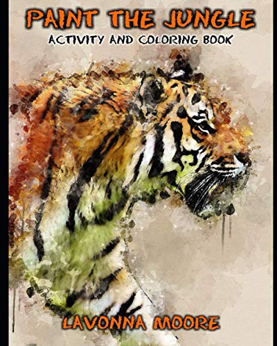 Paint The Jungle Activity and Coloring Book