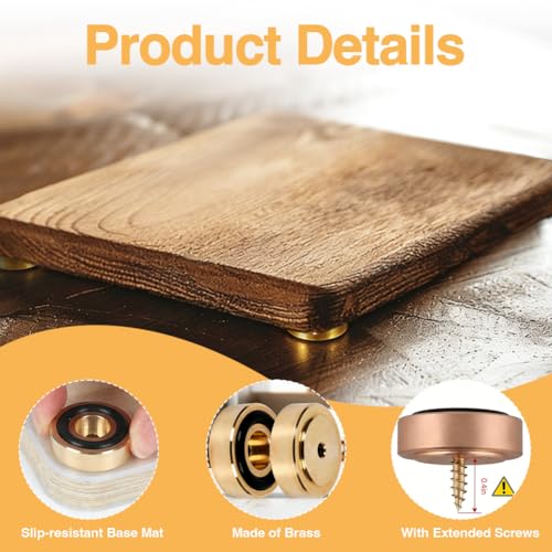 Patas de latón decorativas de 30x10mm para renovar muebles, sillas y tablas de cocina 8