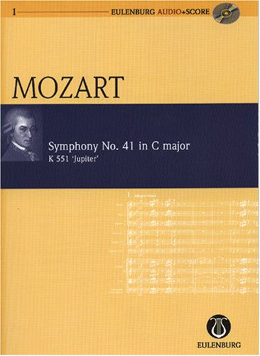 Symphony No. 41 C major KV 551 - ""Jupiter"" - 1 - orchestra - study score + CD - (EAS 101)