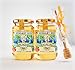 Hungary Bees Wild Acacia Honey 16oz - 2 Pack with free honey dipper stick