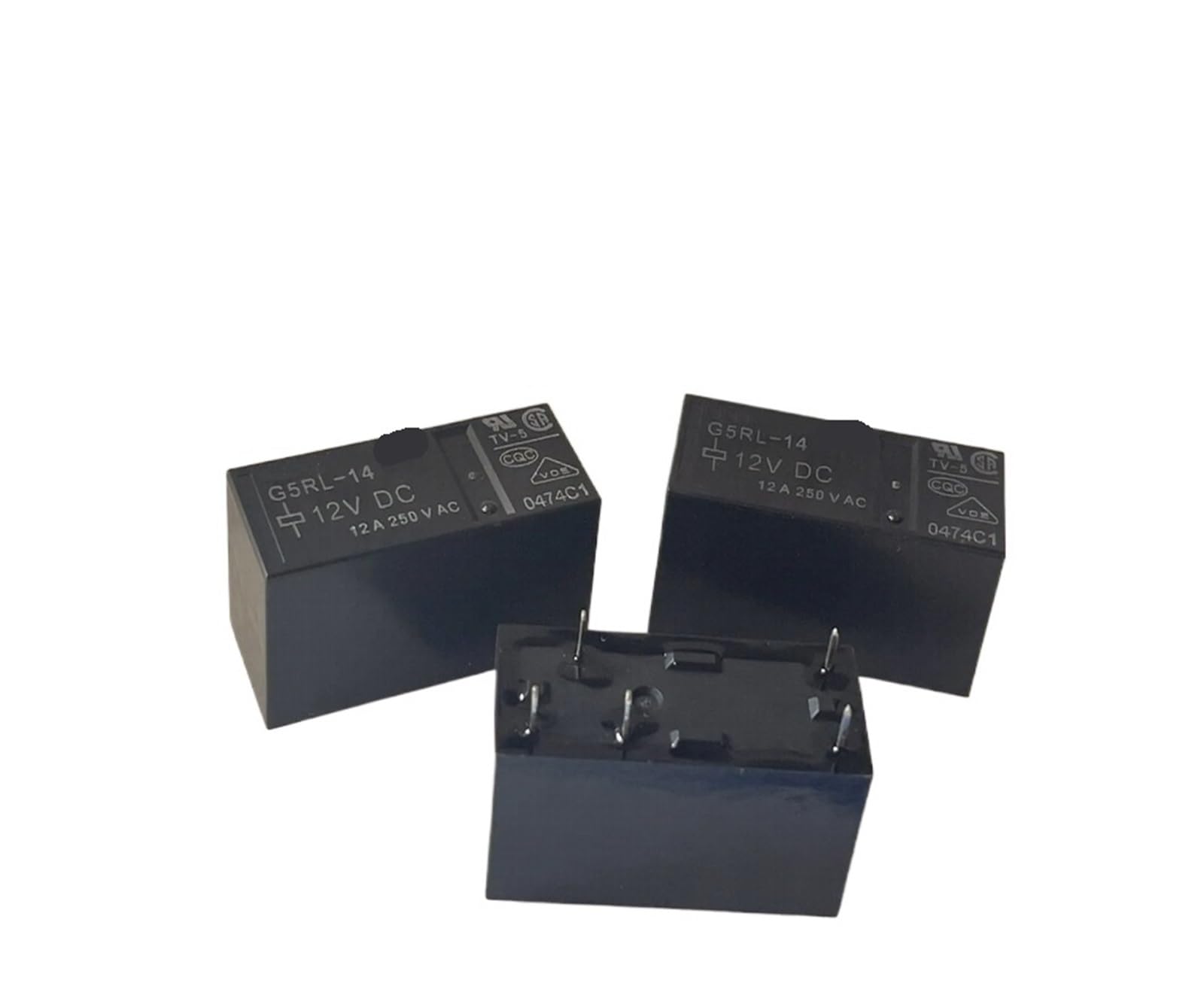 Relais 115F-1C-5P-12V-12A G5RL-14 12VDC composant électronique 5 broches