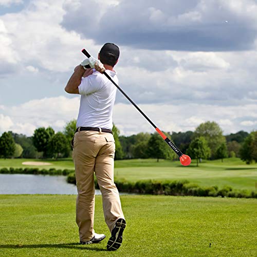 Asyxstar Golf Swing Trainer Aid - Power Flex Golf Swing Training aid for Strength and Tempo Golf Warm Up Stick - Thumbnail 2