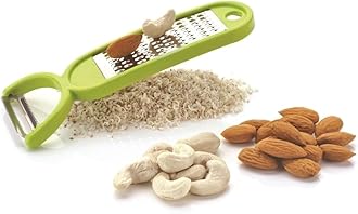 Well Set 13 in 1 Multipurpose Chopper, Fruits & Vegetable Cutters, Grater Peeler Chipser, Unbreakable Food Grade Body, Easy Push to Clean Button Slicer Dicer, Chopper for Kitchen