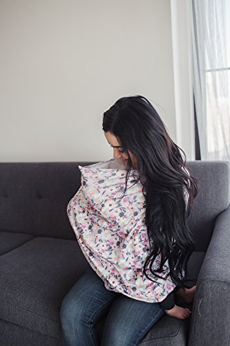 Image of Copper Pearl Nursing Cover for Breastfeeding - Multi-Use Baby Car Seat Cover, Stroller Cover & Breast Feeding Cover Up for Women, Stretchy Breathable High Quality Cover for Boy or Girl, Morgan