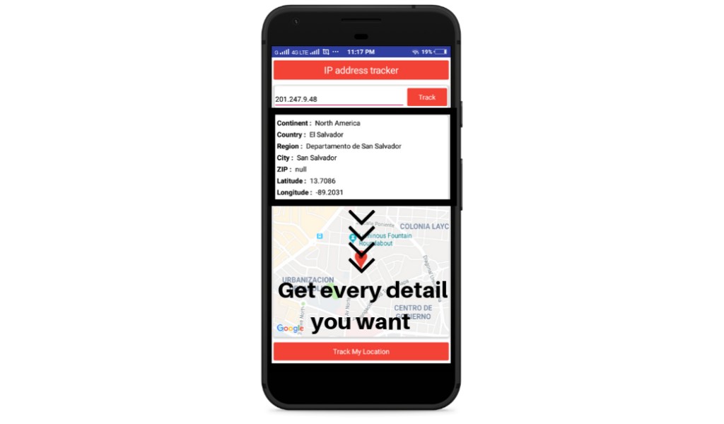 IP Address Tracker - App on Amazon Appstore