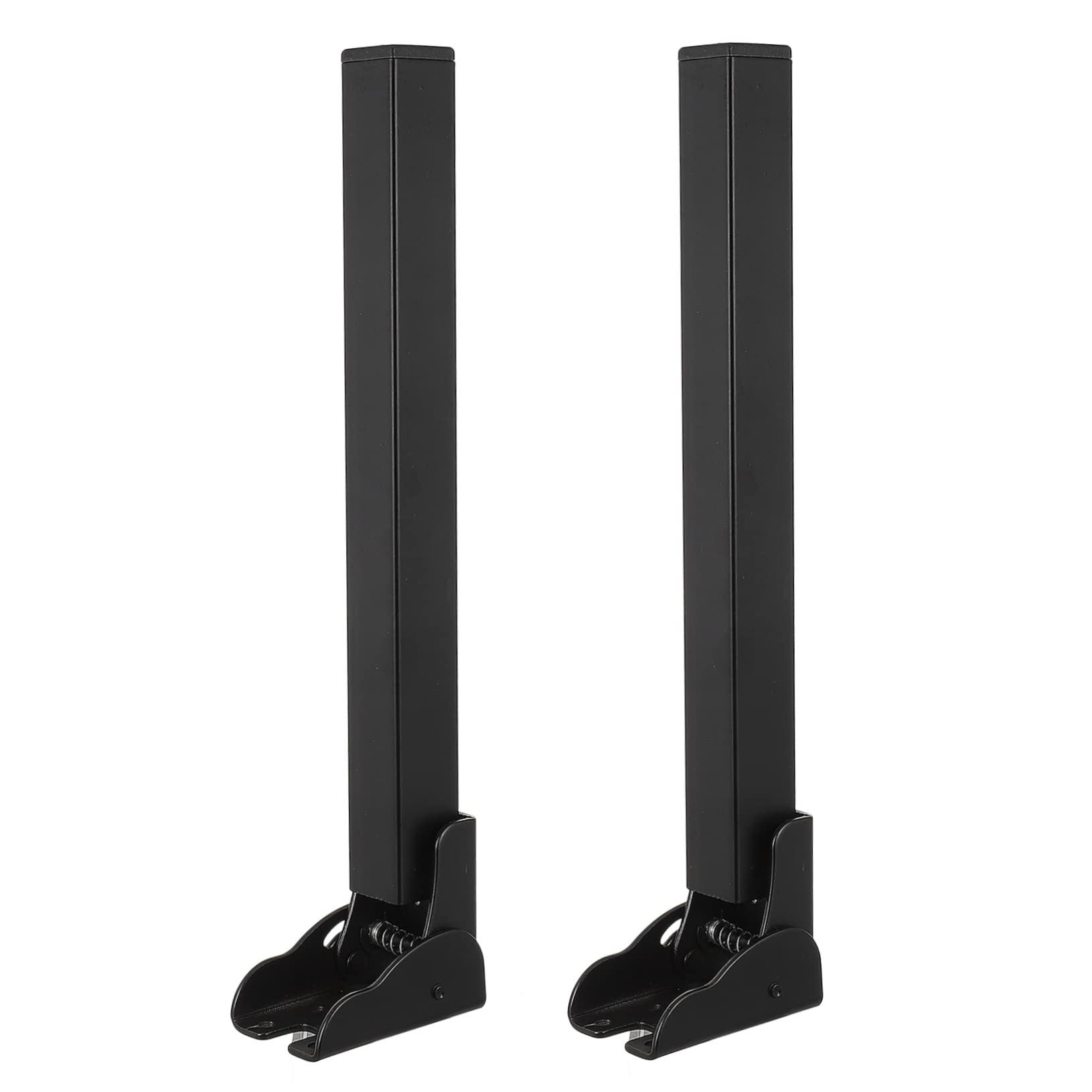 NUOBESTY 2Pcs Folding Sofa Brackets Durable Hinge Legs Strong Furniture Legs Fittings for Sofa Beds Compact Spaces