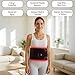 LUMINOUSRLT Red Light Therapy Belt – Adjustable Infrared Pain Relief Device with 216 High-Frequency LEDs for Muscle Recovery, Circulation Boost & Body Ache Relief, Auto-Off Feature