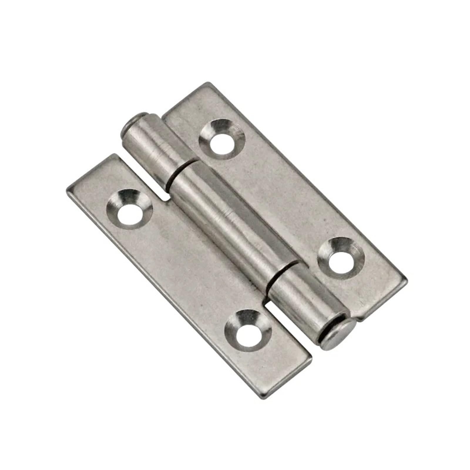 Stainless Steel Narrow Edge Square Hinge Industrial Equipment Cabinet Door Thickened Hinge 1Pcs