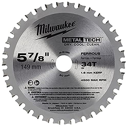 Milwaukee Kreissägeblatt für Metall-Handkreissägen - 150/20 mm Z34