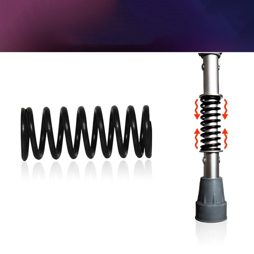 Muletas para adultos Muletas/bastones para discapacitados en las axilas para personas discapacitadas con resortes retráctiles gratuitos Rango ajustable 114-164 cm Ideal para viajes o trabajo