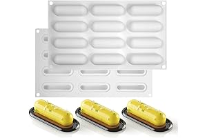 Silicone Oval Cookie Mold