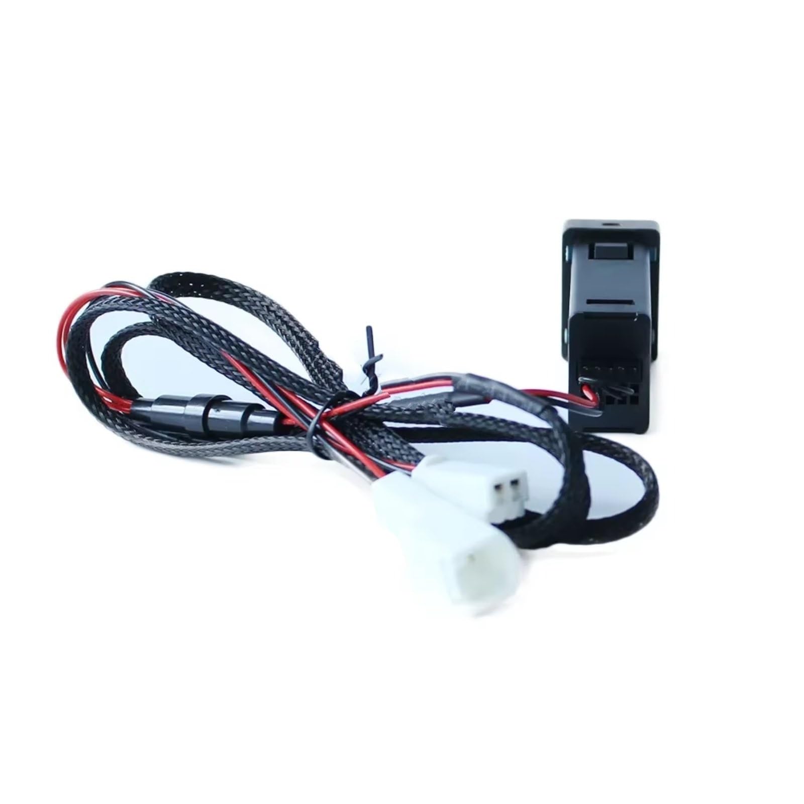 Prise USB Auxiliaire Compatible Avec Toyota Pour Prado Pour Camry Pour Prius Voiture Chargeur Rapide Double Adaptateur De Téléphone QC3.0 Prise USB